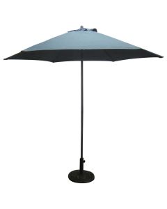 Bestgarden Parasol Aluminium Push Up - Tuinmeubelen - &Oslash;2.5 m Antraciet