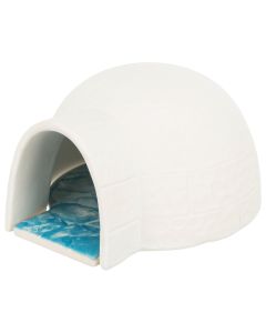 Trixie Iglo Met Koelplaat - Kooi Accessoire - 15x13x9 cm Wit
