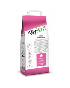 Kittyfriend Ultra Clumping - Kattenbakvulling - 15 l