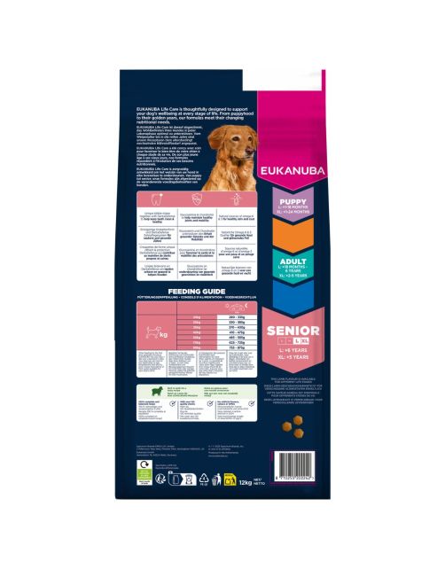 EUKANUBA Senior Large Breeds Chicken Trockenfutter voor oudere honden EUKANUBA Senior Large Breeds Chicken Trockenfutter voor oudere honden